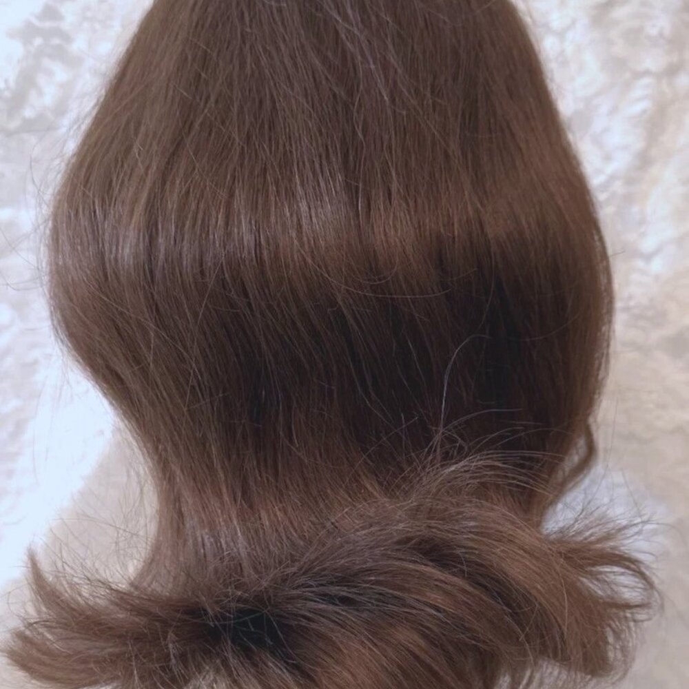 Vintage 100% Human Hair Fall from the 1970's -#31  Brown  NEW with tags